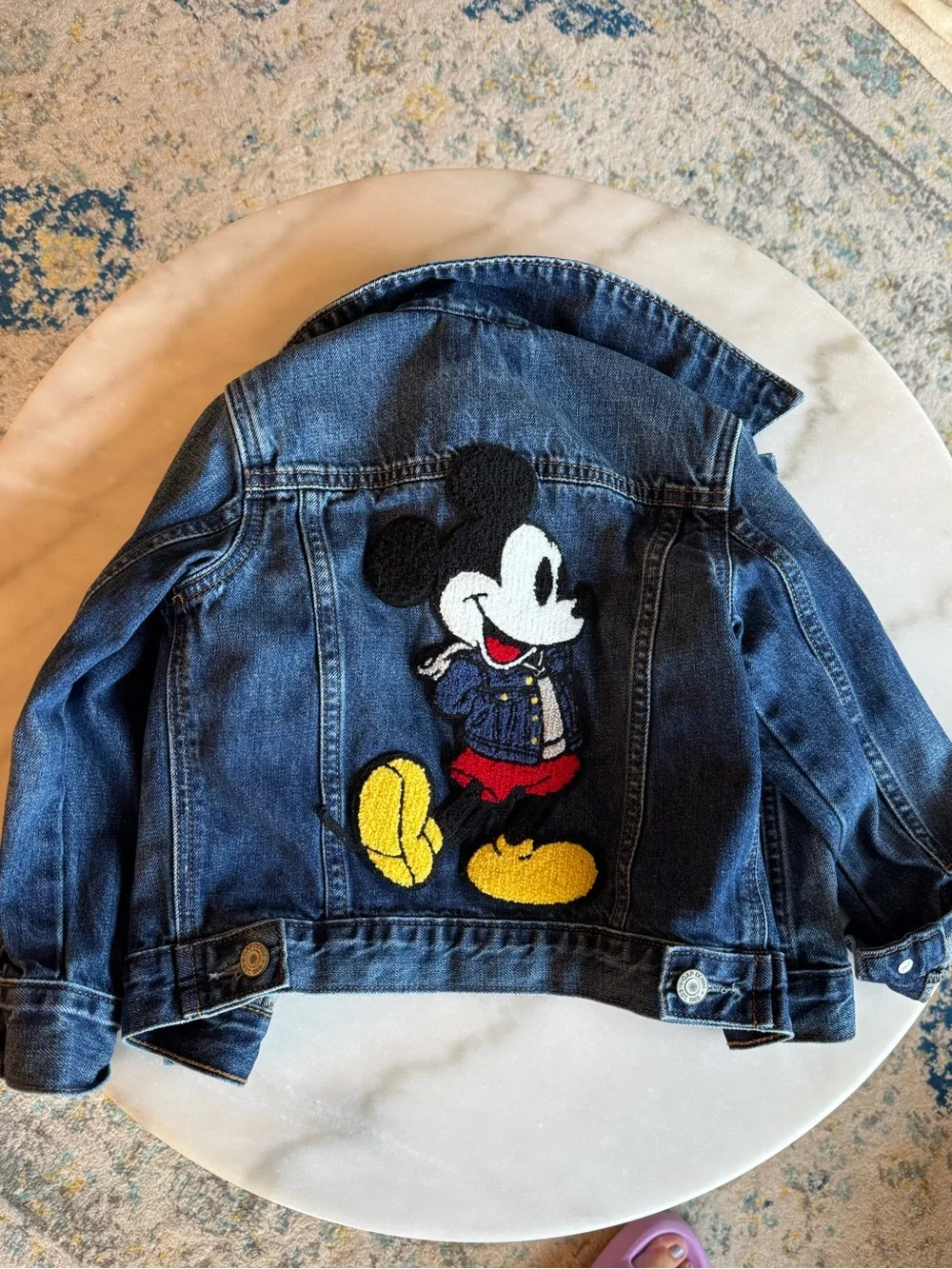 Kid’s Mickey Mouse Denim Jacket